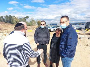 מחזון למציאות: אבן פינה ראשונה הונחה באזור התעשייה לביא