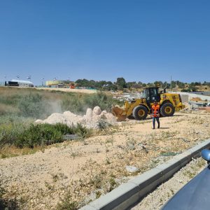 יצאנו לדרך: החלו עבודות הפיתוח של קאנטרי נווה שמיר