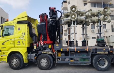 התקנת צופרי פיקוד העורף ברמה ד' בבית שמש